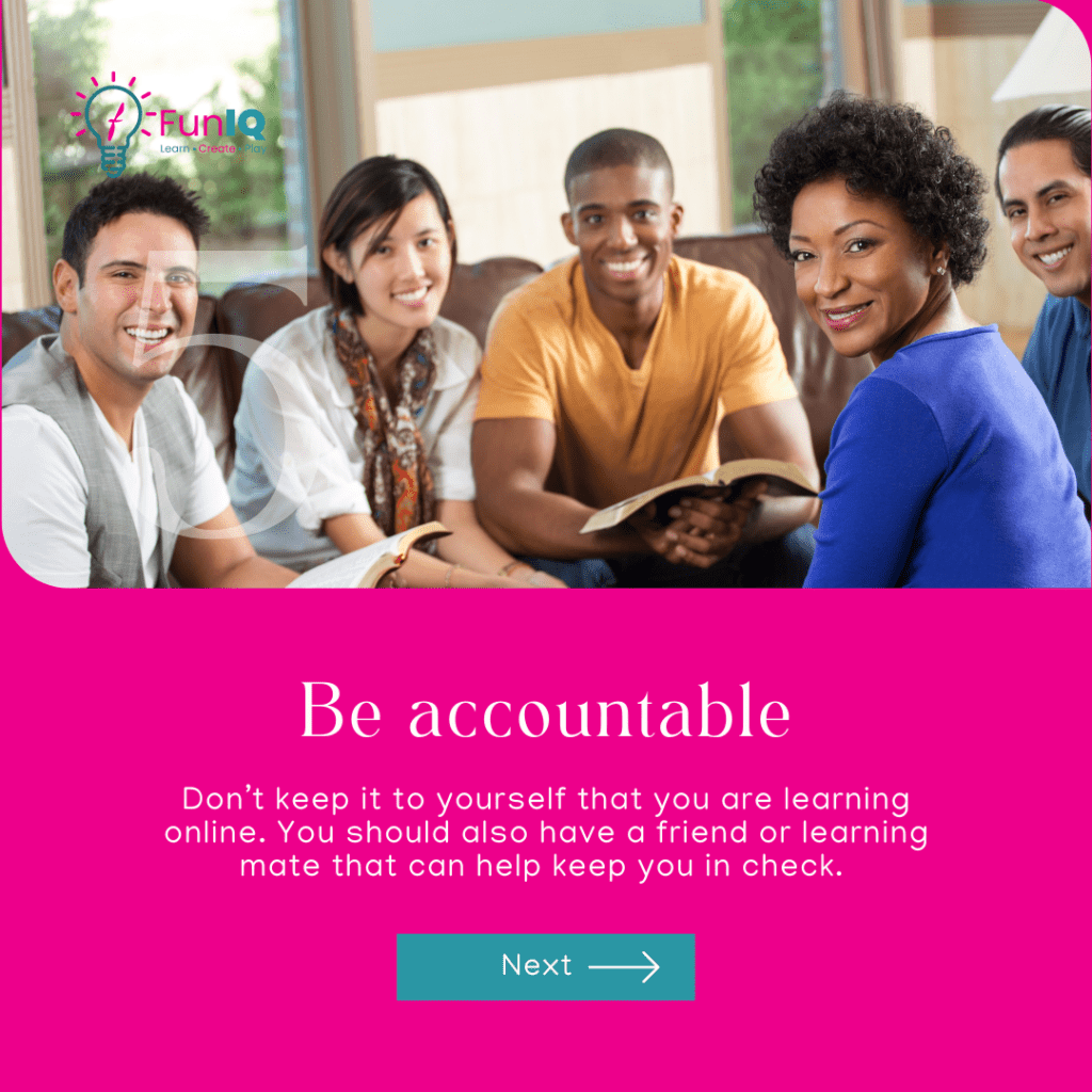 Be accountable