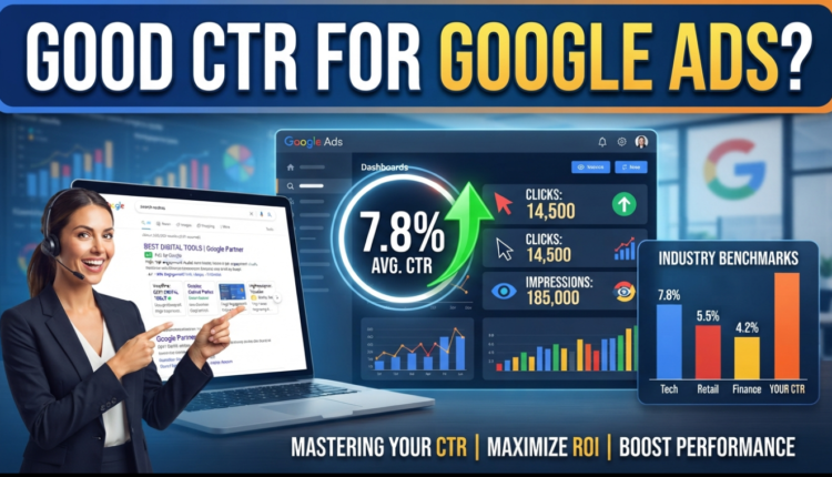 Good CTR for Google Ads? Real Benchmarks by Industry